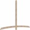 Ekena Millwork Bellingham Smooth Timber Gable Bracket, Douglas Fir, 96"W x 64"H x 1 1/2"D x 3 1/2"F, 16/12 Pitch GBW096X64X0204BEL00SDF - alternate 5